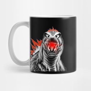 red godzilla the dragon kaiju Mug